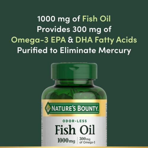 Nature's Bounty Fish Oil Price in Bangladesh