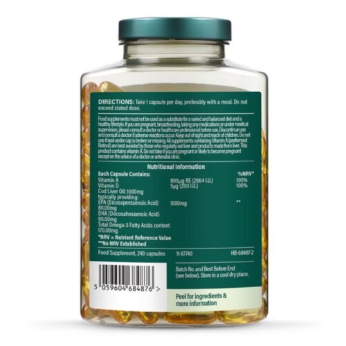 Holland & Barrett Cod Liver Oil in Bangladesh