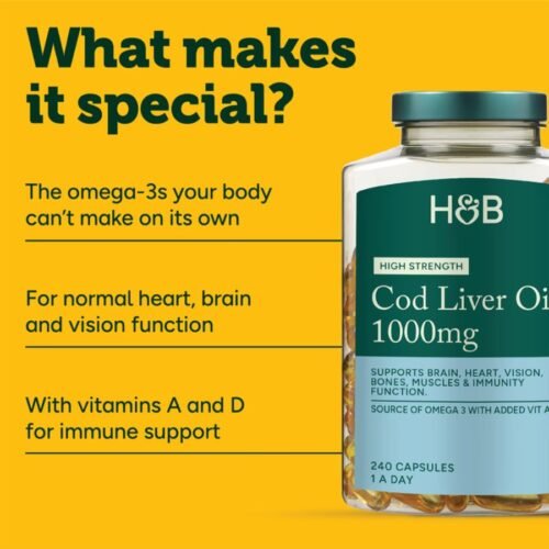 Holland & Barrett Cod Liver Oil in Bangladesh