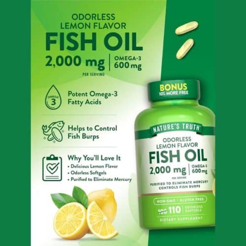 Nature's Truth Fish Oil Capsule in Bd