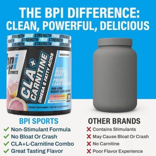 bpi cla carnitine nutrition facts