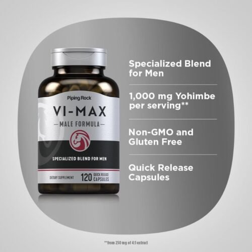 Piping Rock Vimax “MEN ONLY” Male Formula