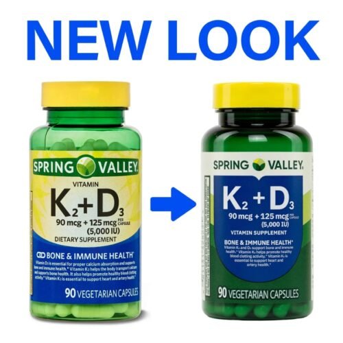 Spring Valley Vitamin K2 and D3 Supplement in Bangladesh