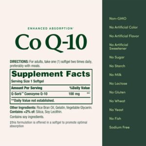 Nature's Bounty Co Q-10 100 mg Price in Bangladesh