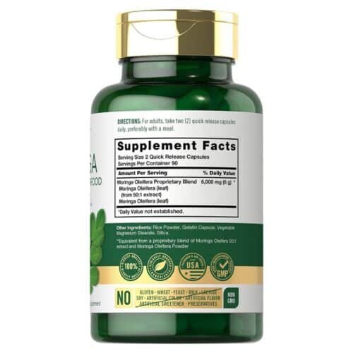 Carlyle Moringa 6000mg (180 Capsules) in Bangladesh
