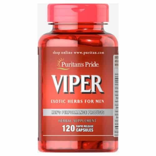 Puritan’s Pride Viper Exotic Herbs for Men, 120 Capsules