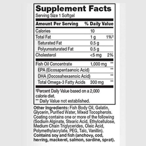21st Century Fish Oil 1000 mg Price in Bangladesh