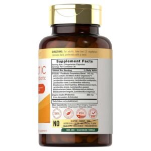 Carlyle Probiotics Probiotic & Postbiotic | 50 Billion CFU (60 Capsules)