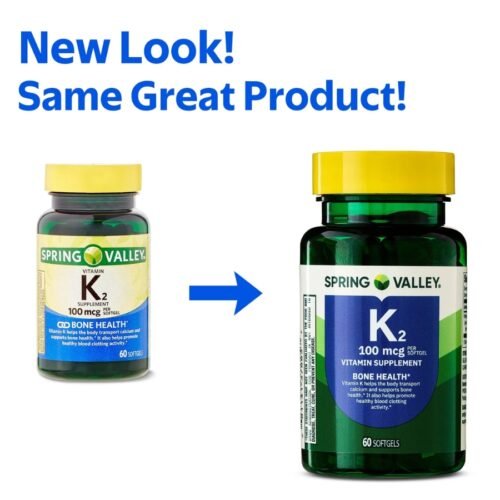 Spring Valley Vitamin K2 100 Mcg Capsules Price in Bangladesh