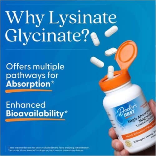 Doctor's Best Magnesium Glycinate Tablets in Bd