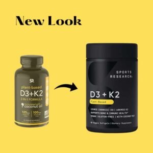 SR Vitamin D3 + K2 Capsules Price in Bangladesh