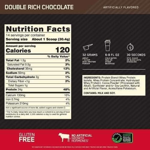 gold standard whey protein