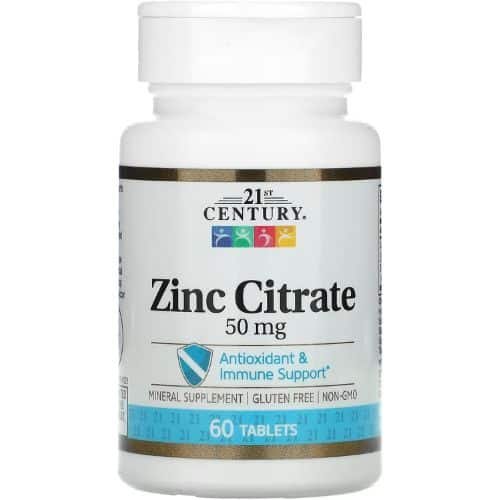 21St Century Zinc Citrate 50 Mg Tablets Price in Bangladesh