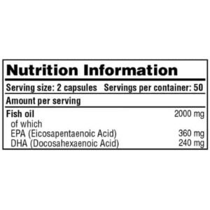 galvanize omega 3 Fish oil