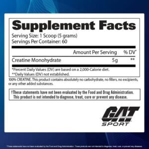 GAT Creatine Monohydrate Powder in Bangladesh