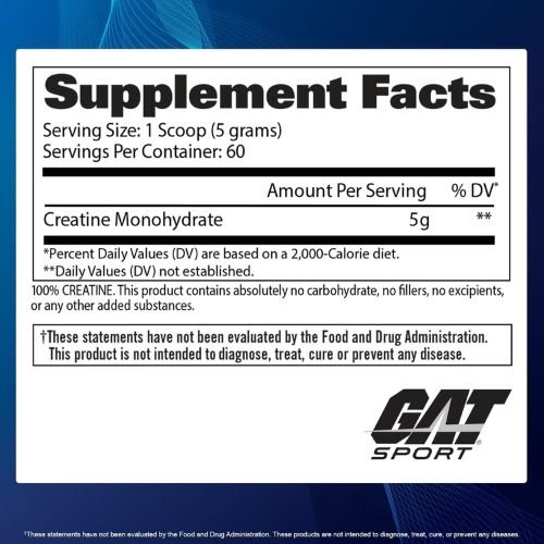 GAT Creatine Monohydrate Powder in Bangladesh