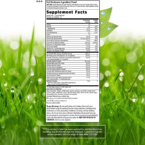 Irwin Naturals 2-In-1 Kidney & Liver Super Cleanse Supplement facts
