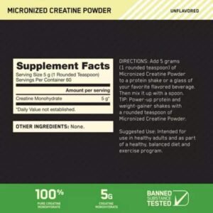 (ON) Micronized Creatine Monohydrate price in (bd)