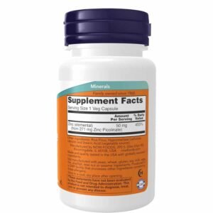 Now Foods Zinc Picolinate Capsules in Bangladesh 