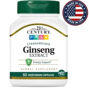 21st Century Ginseng Extract Capsules Price in Bangladesh
