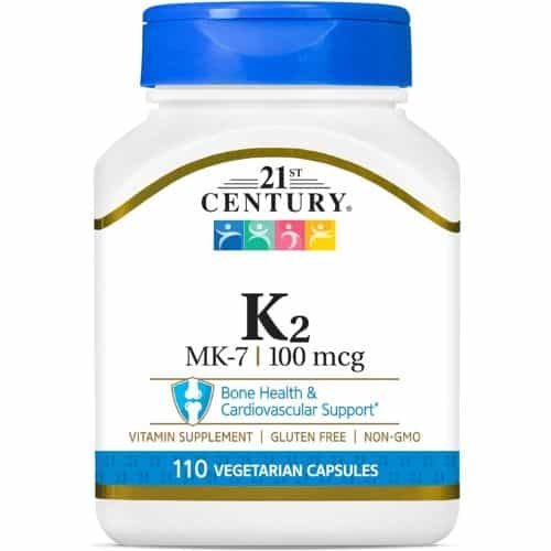 21st Century Vitamin K2 MK-7 Capsules Price in Bangladesh