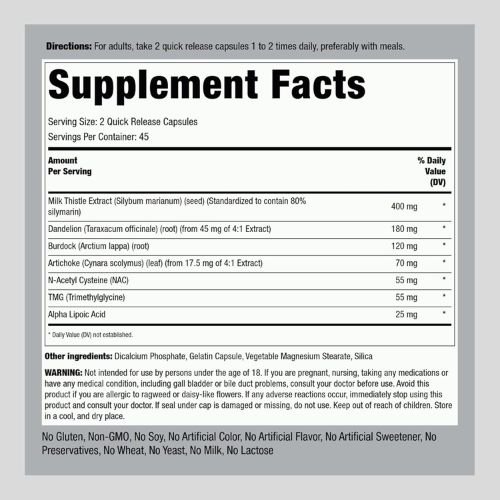 Piping Rock Liver Care Capsules