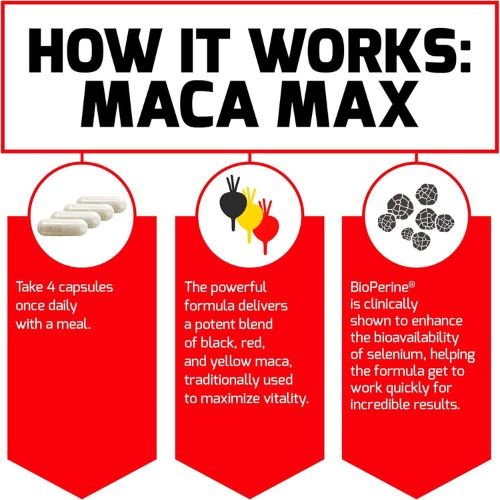 Force Factor Maca Max 2000 mg Capsule in Bangladesh