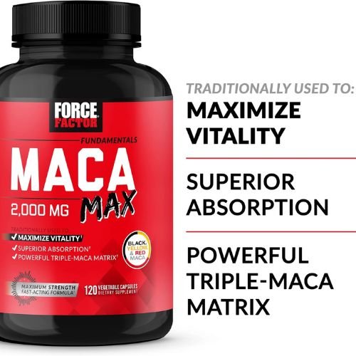 Force Factor Maca Max 2000 mg Capsules in Bangladesh
