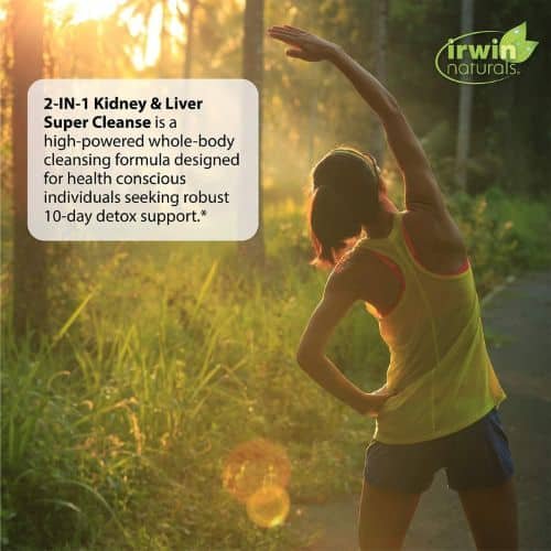 Irwin Naturals 2-In-1 Kidney & Liver Super Cleanse