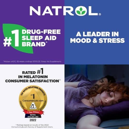 Natrol Melatonin Gummies 10 Mg in bd