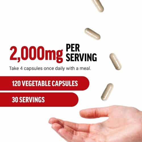 Force Factor Maca Max 2000 mg Capsule