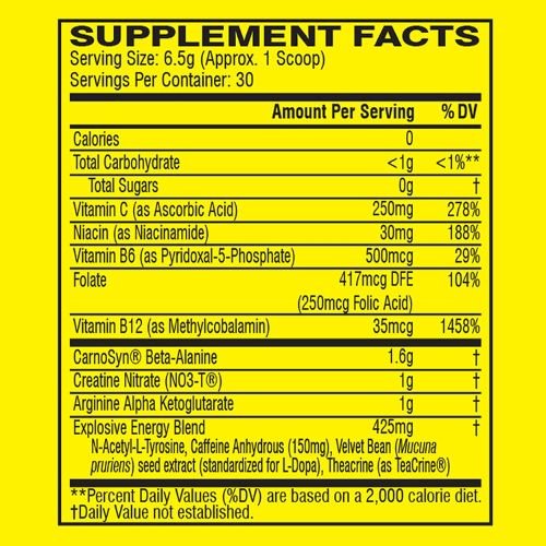 C4 pre-workout