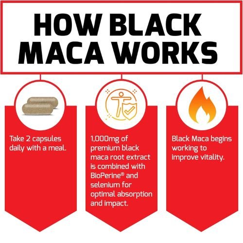 Force Factor Black Maca Capsule in Bangladesh 
