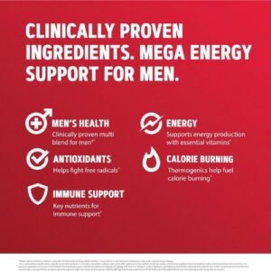 GNC Mega Men Energy and Metabolism Multivitami