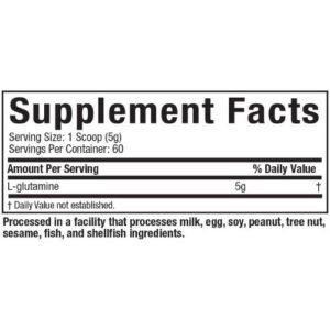 MuscleTech Platinum L Glutamine