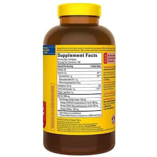 Nature Made Fish Oil 1200mg in Bd