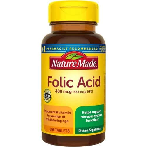 Nature Made Folic Acid 400 mcg Tablet Price in Bangladesh 