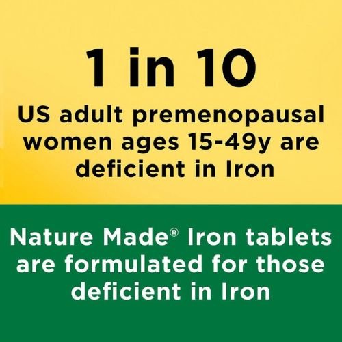 Nature Made Iron 65 mg Tablet in bd
