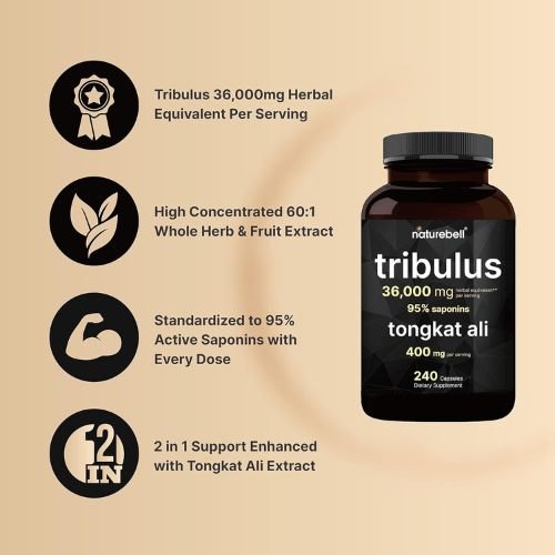 Naturebell Tribulus Terrestris with Tongkat Ali Capsule Price in Bangladesh 