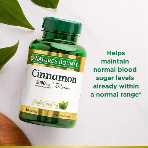 Nature's Bounty Cinnamon 2000mg Plus Chromium in Bangladesh