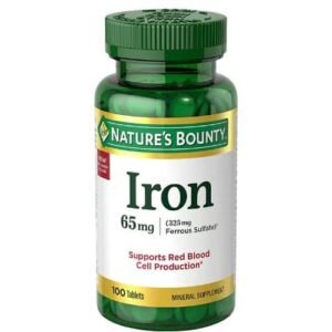 Nature's Bounty Iron tablets in Bangladesh