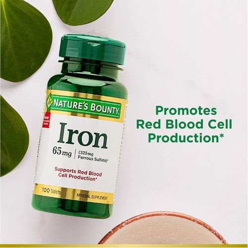 Nature's Bounty Iron tablets in Bd