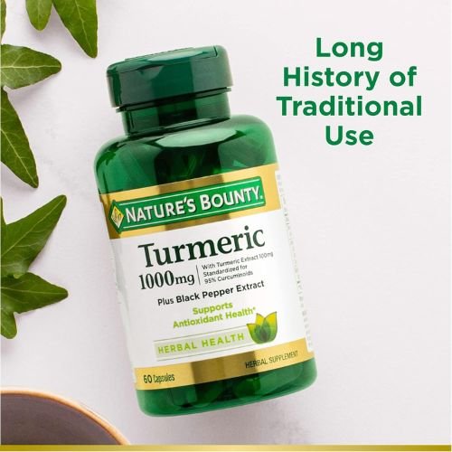 Nature's Bounty Turmeric 1000 mg Capsules in Bangladesh 