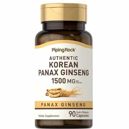 Piping Rock Authentic Korean Panax Ginseng 1500mg Price in Bangladesh