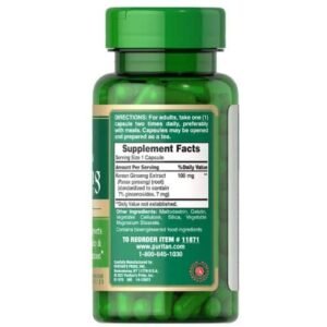 Puritan's Pride Korean Ginseng Extract