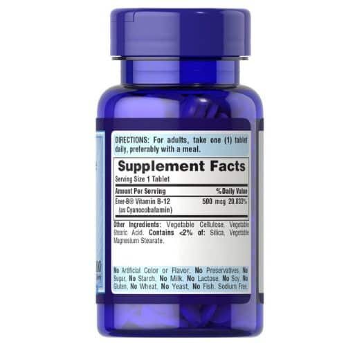 Puritan's Pride Vitamin B12 500 mcg in Bangladesh