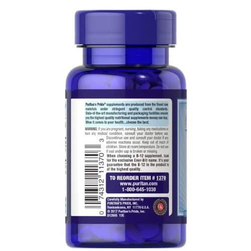 Puritan's Pride Vitamin B12 500 mcg in Bd