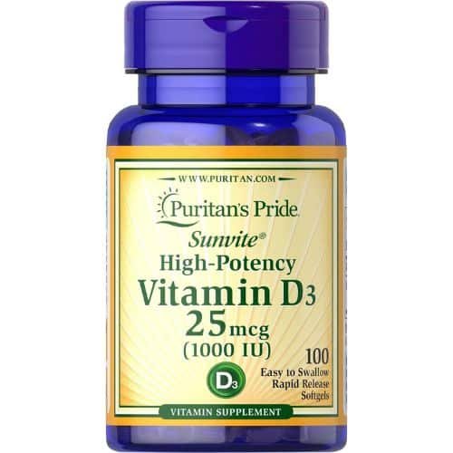 Puritan's Pride Vitamin D3 1000 iu Price in Bangladesh