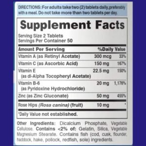 Puritan's Pride Zinc for Acne Tablet