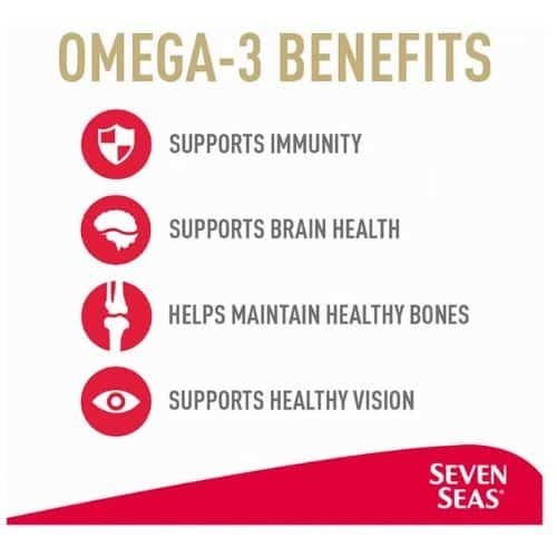 Seven Seas Cod Liver Oil Gold benefits